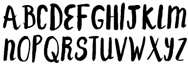 F... SAINT-TROPEZ-ALT Schriftart Groß