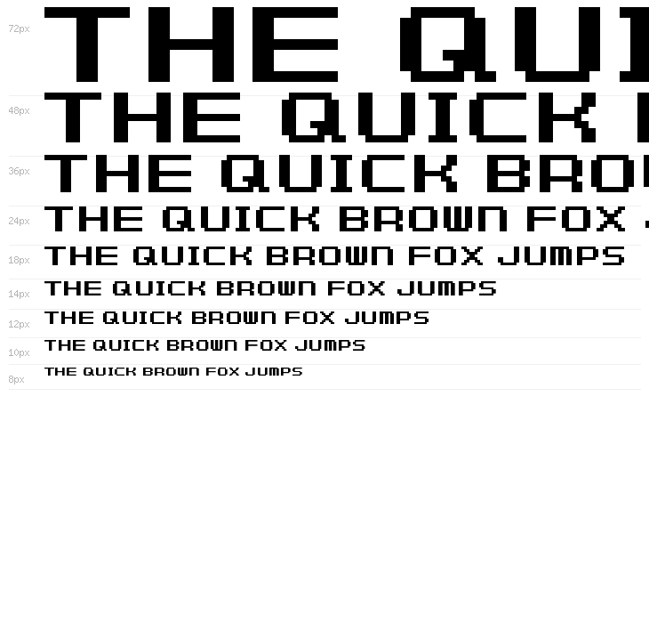 F-Zero GBA Text 1 Regular Waterfall