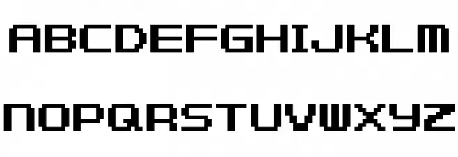 F-Zero GP Legend Font Regular خط أحرف كبيرة