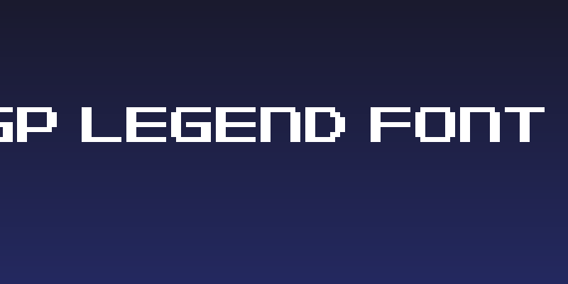 F-Zero GP Legend Font Regular Social Header