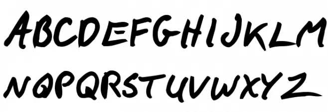 F*ck Beans Bold Font Litere mari