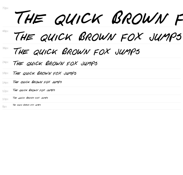 F*ck Beans Italic Waterfall