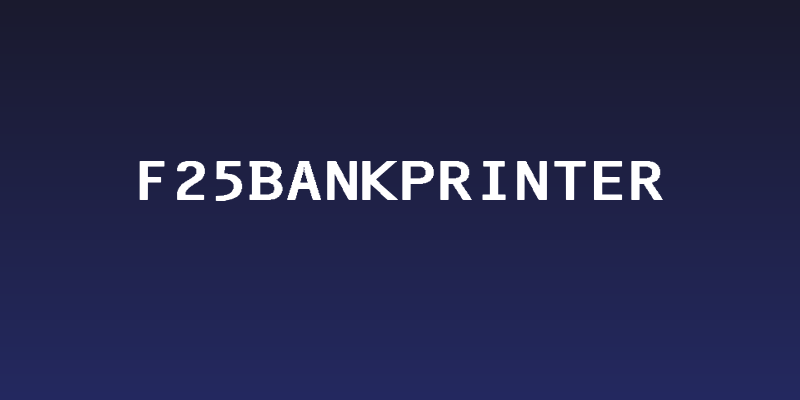 F25BankPrinter Social Header
