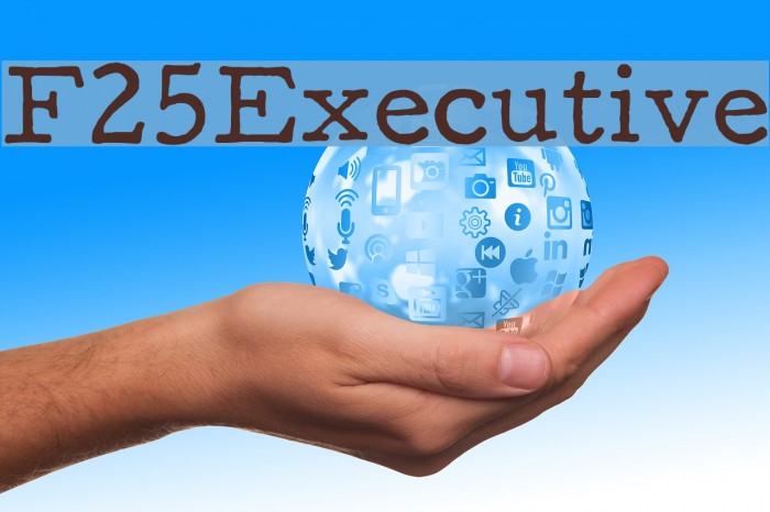 F25Executive Font examples