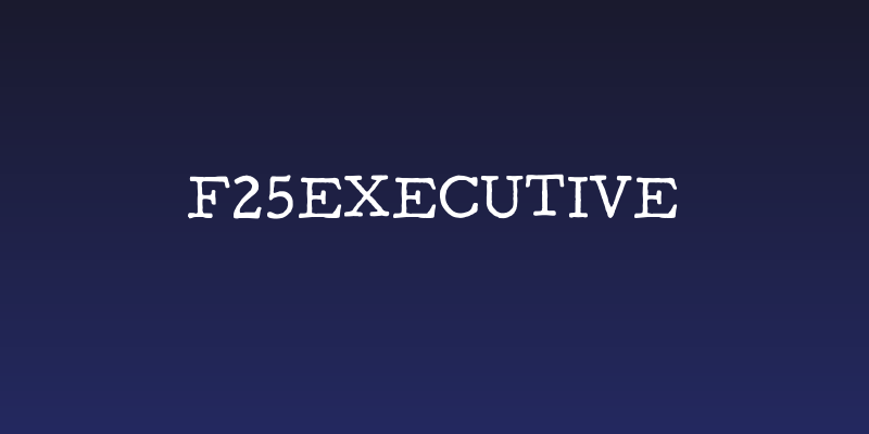 F25Executive Social Header