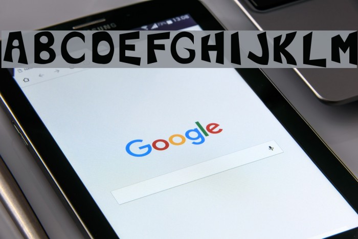 F'Earth Font examples