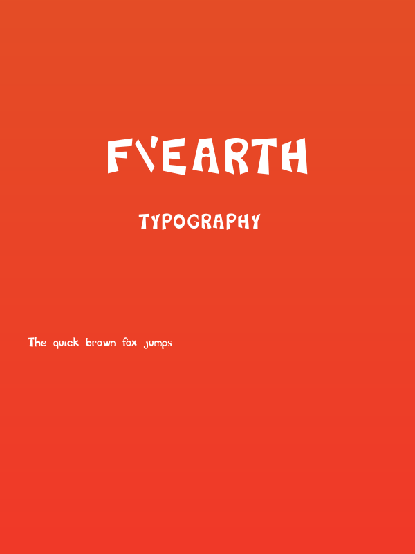 F'Earth Poster
