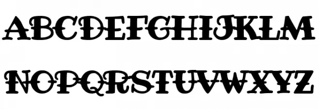 F.T.W. since 1974 Шрифта ВЕРХНИЙ