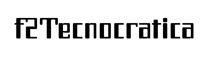 f2Tecnocratica Шрифта
