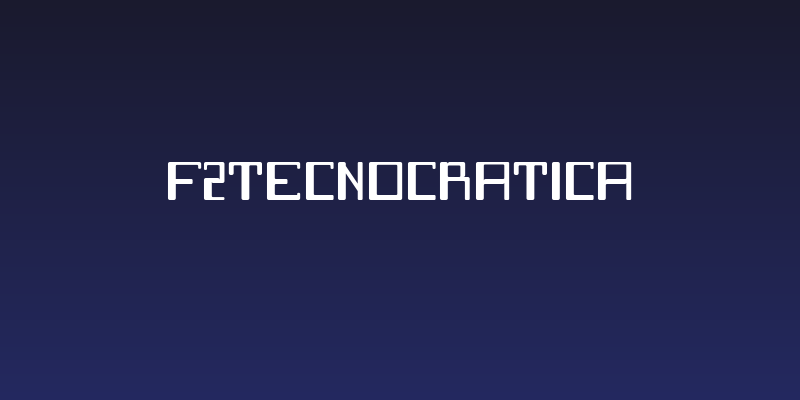 f2Tecnocratica Social Header