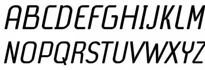 f3Secuenciaroundffp-Italic フォント 大文字