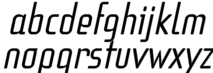 f3Secuenciaroundffp-Italic Font LOWERCASE