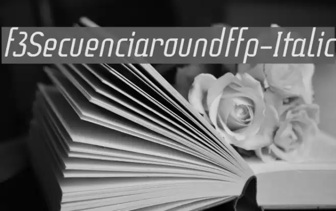 f3Secuenciaroundffp-Italic Polices examples