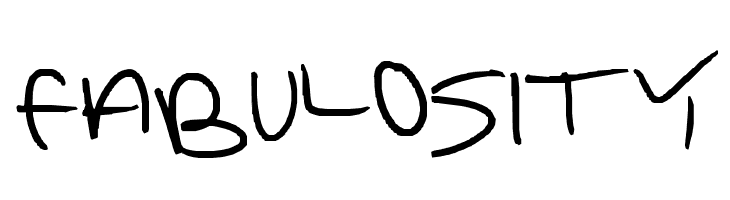 FABULOSITY Font