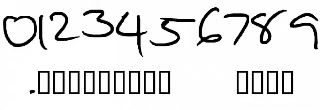 FABULOSITY Font OTHER CHARS