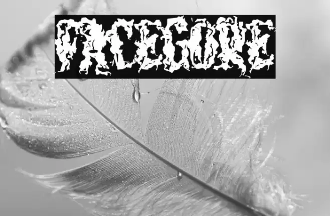 FACEGORE Font examples