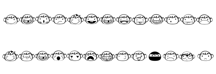FACE_ALIN Font LOWERCASE