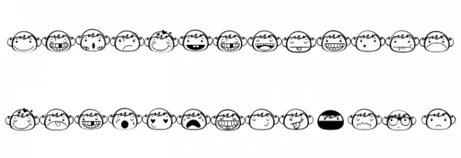 FACE_ALIN Fuentes MINÚSCULAS