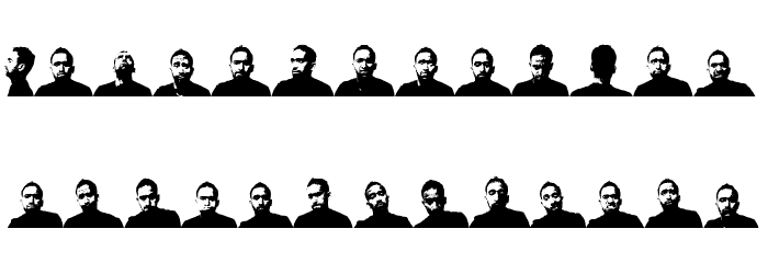 FACEsaji Font LOWERCASE