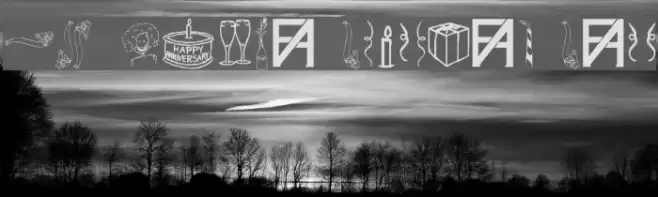 FAD Omega Birthday Bats Font examples