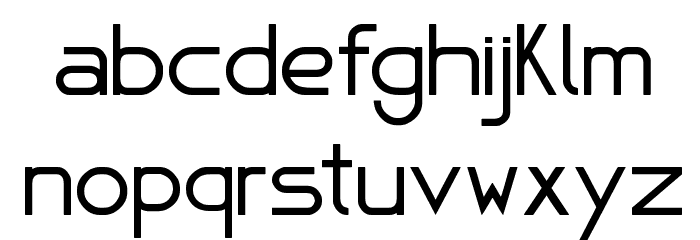 FAFERS Technical Font Font LOWERCASE