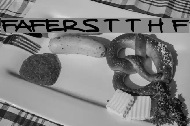 FAFERS True Type Handwriting Font Font examples