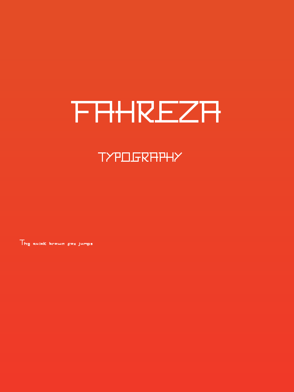 FAHREZA Poster