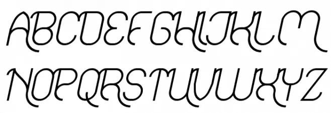 FALLINGINLOVE-Italic Fuentes MAYÚSCULAS