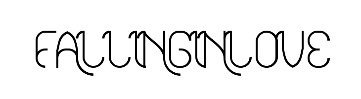 FALLINGINLOVE  font caratteri gratis