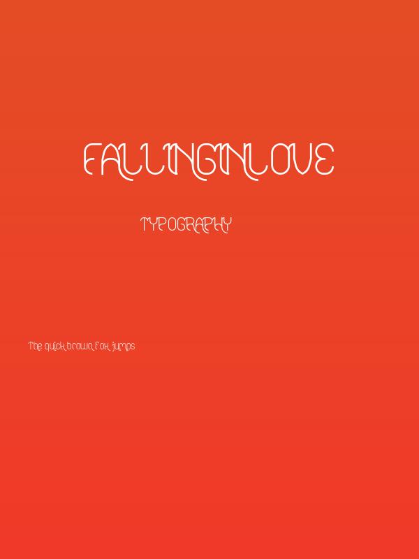 FALLINGINLOVE Poster