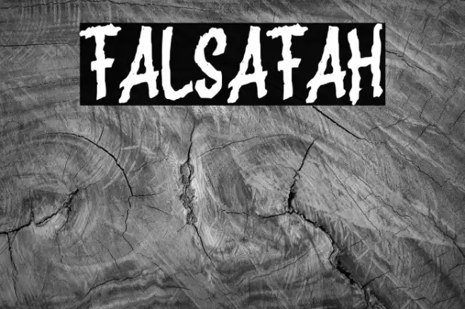 FALSAFAH Font examples