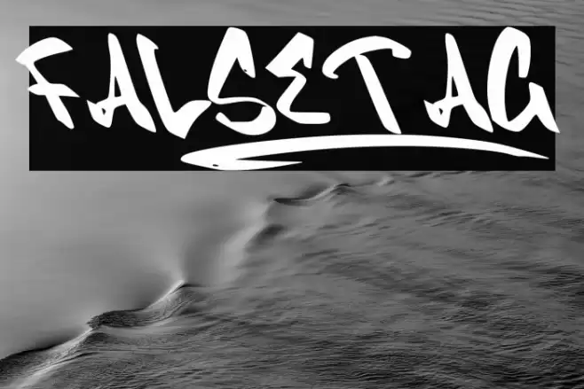 FALSETAG_ Font examples
