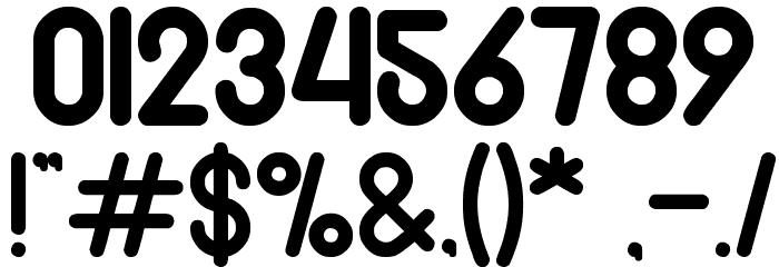 FAMILY & friend Font OTHER CHARS