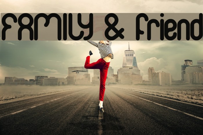 FAMILY & friend Example 3