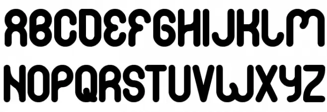 FAMILY & friend Schriftart Groß