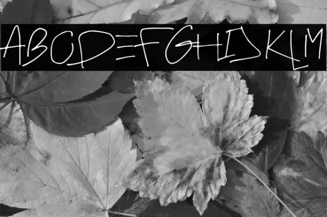 FAMOUS STARSS Font examples