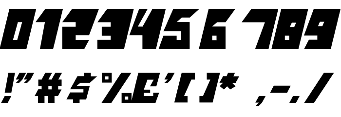 FAMOUS Font OTHER CHARS