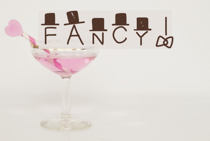 FANCY! Font examples