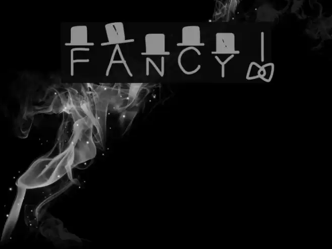 FANCY! Font examples