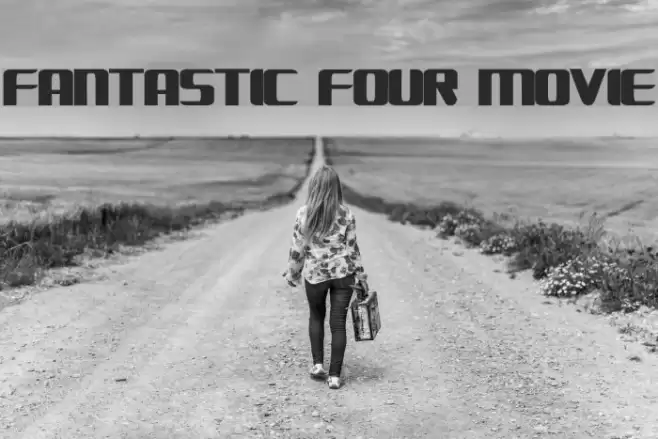 FANTASTIC FOUR MOVIE Шрифта examples