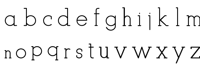 FARISJAUHARI Font LOWERCASE