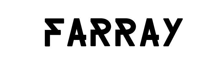 FARRAY  フリーフォントのダウンロード