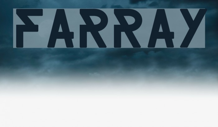 FARRAY Font examples