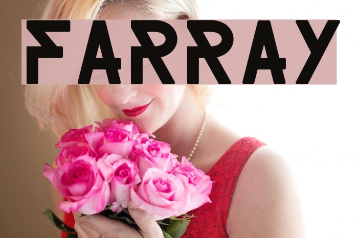 FARRAY Font examples
