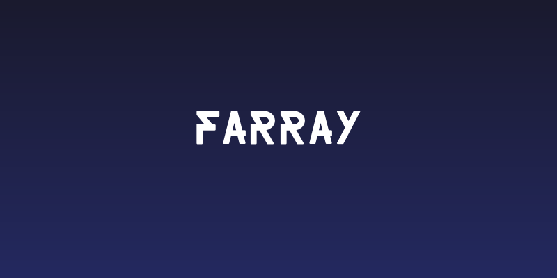 FARRAY Social Header