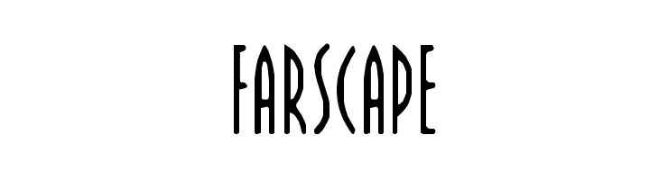 FARSCAPE フォント