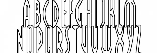 FARSCAPE Font LOWERCASE
