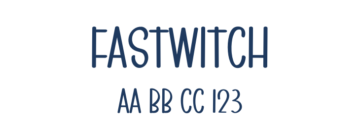 FASTWITCH Font Preview