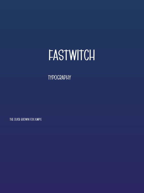 FASTWITCH Poster