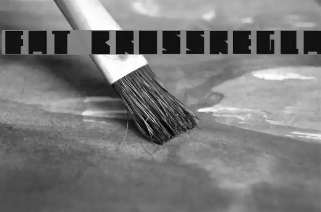 FAT BROSSRegular Font examples